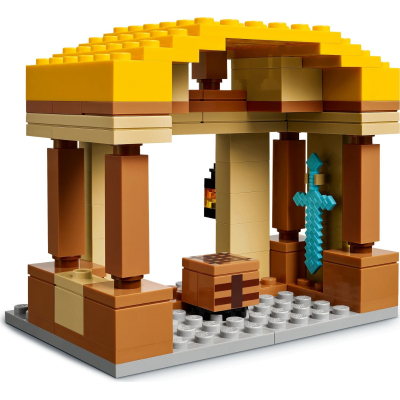 Конструктор Lego Minecraft Напад на село з повітряною кулею Ґаст (21273) фото №6