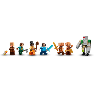 Конструктор Lego Minecraft Напад на село з повітряною кулею Ґаст (21273) фото №8