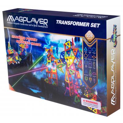 Конструктор Magplayer Конструктор  Набор 208 элементов (MPB-208)