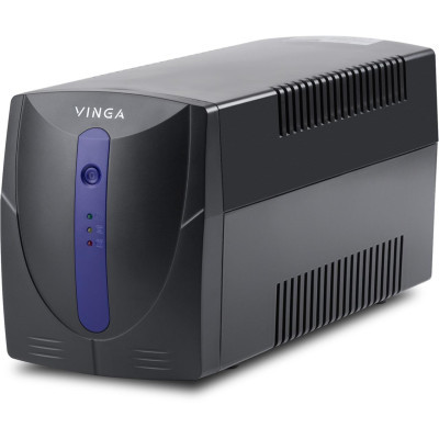 Джерело безперебійного живлення Vinga LED 1500VA plastic case with USB (VPE-1500PU) фото №7