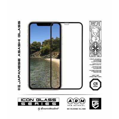 Захисне скло Armorstandart Icon 3D Apple iPhone 12 Black (ARM57192) фото №2