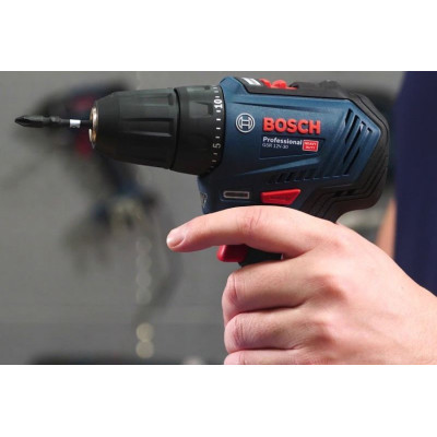 Шуруповерт Bosch 0.601.9G9.001 GSR 12V-30,12V, 2*2 Ач, 18/30 Нм, 420/1600 об/хв, 0.89 кг, кейс, ЗУ, приналеж фото №3