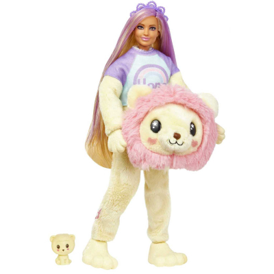 Лялька Barbie Cutie Reveal М'які та пухнасті Левеня (HKR06)