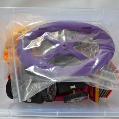Конструктор Магнікон Конструктор  198 деталей Plastic box (MK-198) фото №2