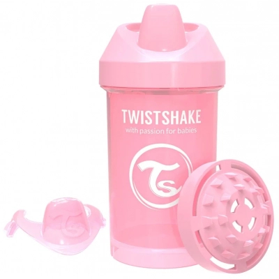 Пляшечка для годування Twistshake Поильник-непроливайка  300 мл 78273 светло-розовая (69886) фото №2