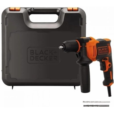 Дрель Black&Decker з кейсом (BEH550K) фото №3
