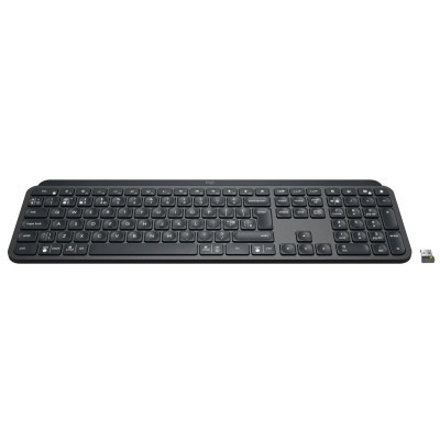 Клавиатура Logitech MX Keys Advanced for Business Wireless Illuminated UA Graphite (920-010251) фото №2