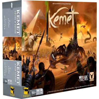 Настольная игра Geekach Games Кемет: Кров і пісок (Kemet: Blood and Sand) (GKCH019KT)