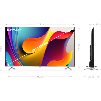 Телевизор Sharp 50FP1EA (4T-C50FP1EL2AB) фото №9
