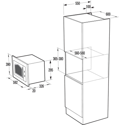 Микроволновая печь Gorenje BM235CLB фото №12