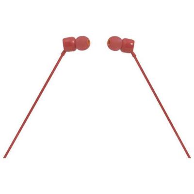 Наушники JBL T110 Red фото №2