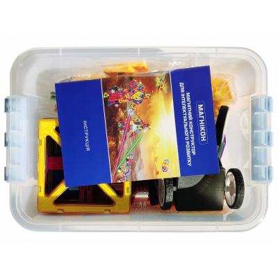 Конструктор Магнікон Конструктор  218 деталей Plastic box (MK-218) фото №4