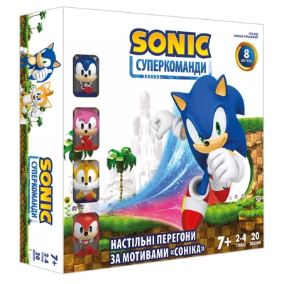 Настольная игра Geekach Games Сонік. Суперкоманди (Sonic Super Teams) (GKCH094S)