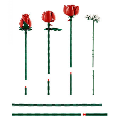 Конструктор Lego Icons Букет троянд (10328) фото №5