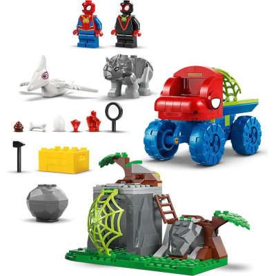 Конструктор Lego Spidey Динозаврячий рятувальний транспорт команди Павука (11199) фото №3