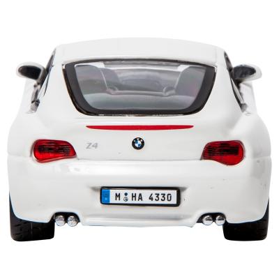 Машини Bburago BMW Z4 M COUPE (18-43007) фото №4