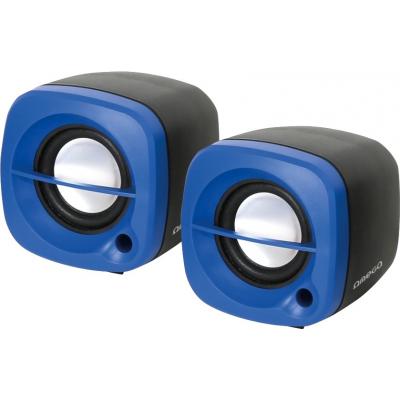 Акустическая система OMEGA OG-15 6W blue USB (OG15BL)