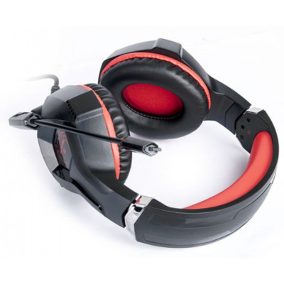 Навушники REAL-EL GDX-7575 Black-Red фото №2