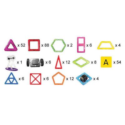 Конструктор Магнікон Конструктор  268 деталей Plastic box (MK-268) фото №8