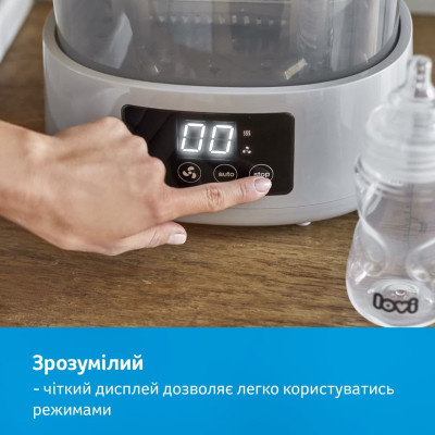 Пляшечка для годування Lovi Стерилизатор  электрический паровой с сушилкой (12/209) фото №9