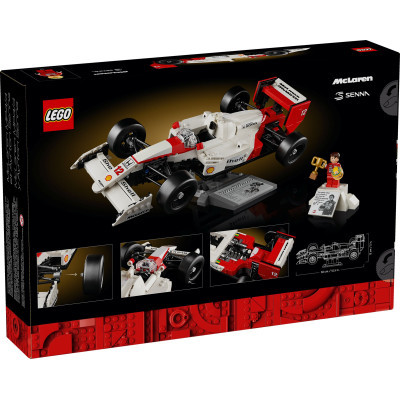 Конструктор Lego Icons McLaren MP4/4 і Айртон Сенна (10330) фото №10