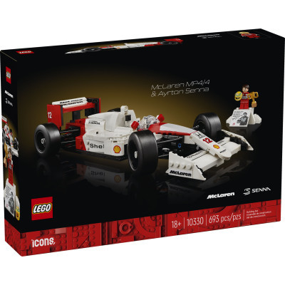 Конструктор Lego Icons McLaren MP4/4 і Айртон Сенна (10330)