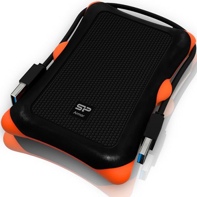 Внешний жесткий диск Silicon Power 2.5" 1TB  (SP010TBPHDA30S3K)