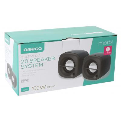 Акустическая система OMEGA OG-15 6W black USB фото №2
