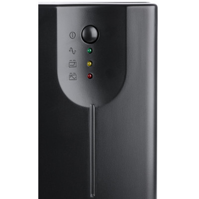 Джерело безперебійного живлення Vinga LED 600VA metal case with USB (VPE-600MU) фото №3