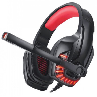 Навушники REAL-EL GDX-7650 Black-Red фото №6