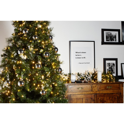 Гирлянда Twinkly Smart LED Strings AWW 400, BT   WiFi, Gen II, IP44, кабель ч (TWS400GOP-BEU) фото №7
