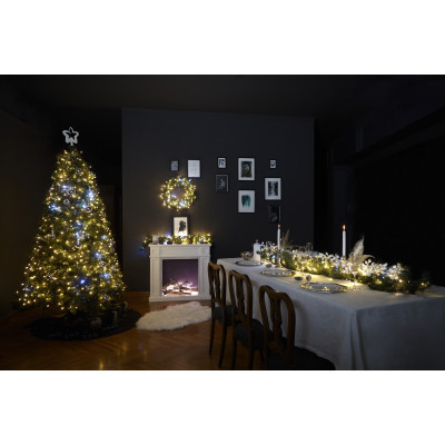 Гирлянда Twinkly Smart LED Strings AWW 400, BT   WiFi, Gen II, IP44, кабель ч (TWS400GOP-BEU) фото №9