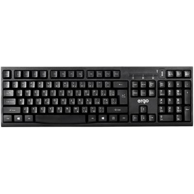 Клавиатура Ergo K-280HUB Black (K-280HUB)