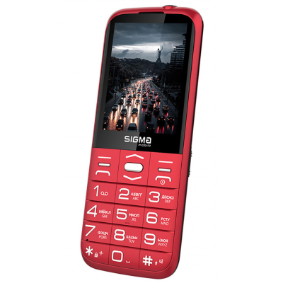 Мобільний телефон Sigma Comfort 50 Grace Type-C Red (4827798121825) фото №4