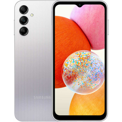 Смартфон Samsung Galaxy A14 LTE 4/64Gb Silver (SM-A145FZSUSEK)