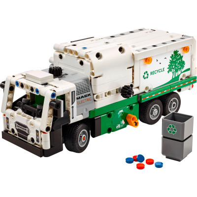 Конструктор Lego Technic Сміттєвоз Mack LR Electric 503 деталей (42167) фото №2