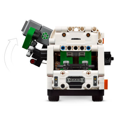 Конструктор Lego Technic Сміттєвоз Mack LR Electric 503 деталей (42167) фото №6