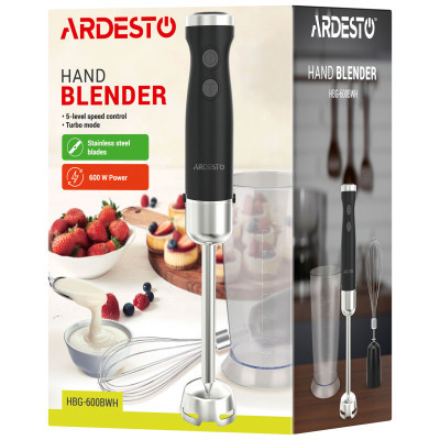 Блендер Ardesto HBG-600BWH фото №11