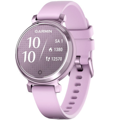 Смарт-часы Garmin Lily 2 Metallic Lilac with Lilac Silicone Band (010-02839-01)