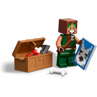 Конструктор Lego Minecraft Вовк із Цитаделі (21261) фото №7