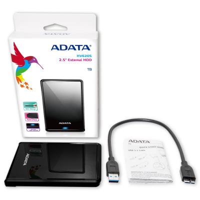 Внешний жесткий диск Adata 2.5" 4TB  (AHV620S-4TU31-CBK) фото №5