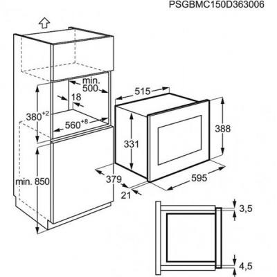 Микроволновая печь Electrolux EMT25203OC фото №2