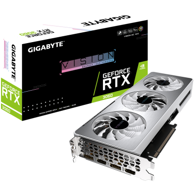 GigaByte GeForce RTX3060 12Gb VISION OC 2.0 LHR (GV-N3060VISION OC-12GD 2.0)