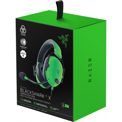 Наушники Razer Blackshark V2 X Green (RZ04-03240600-R3M1) фото №5