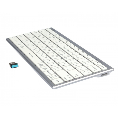 Клавіатура A4Tech FBX51C Wireless/Bluetooth White (FBX51C White) фото №5