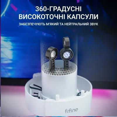 Микрофон Fifine A9W USB White (A9W) фото №6