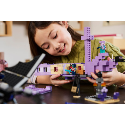 Конструктор Lego Minecraft Дракон Енду і Корабель Краю (21264) фото №10