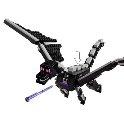 Конструктор Lego Minecraft Дракон Енду і Корабель Краю (21264) фото №4