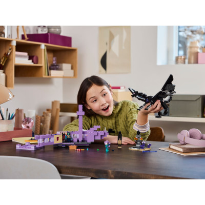 Конструктор Lego Minecraft Дракон Енду і Корабель Краю (21264) фото №9