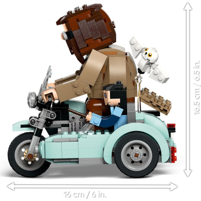 Конструктор Lego Harry Potter Поїздка Геґріда й Гаррі на мотоциклі (76443) фото №6